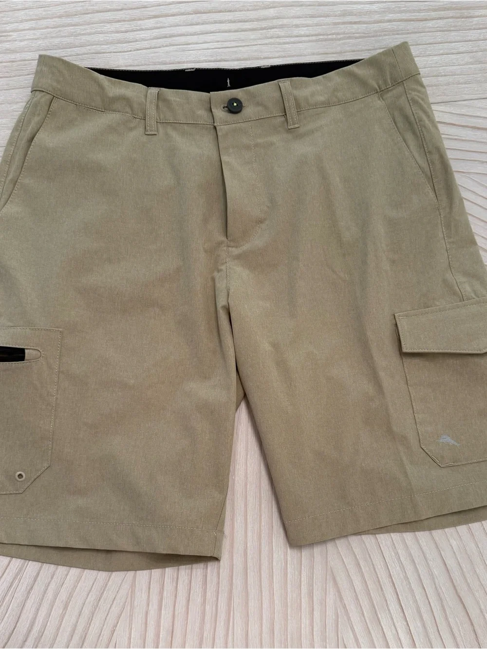 Tommy Bahama Olive Tan Cargo Shorts